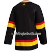 Män Ishockey Vancouver Canucks tröja Blank Flying Skate Adidas 2019-20 Svart Authentic